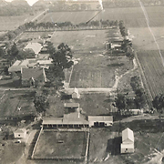 Central Mission Boys' Training Farm Tally Ho - aerial view of the farm 1935